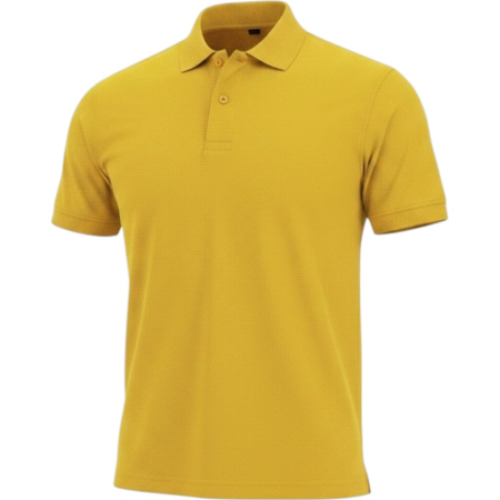polo yaka tişört sarı polo yaka