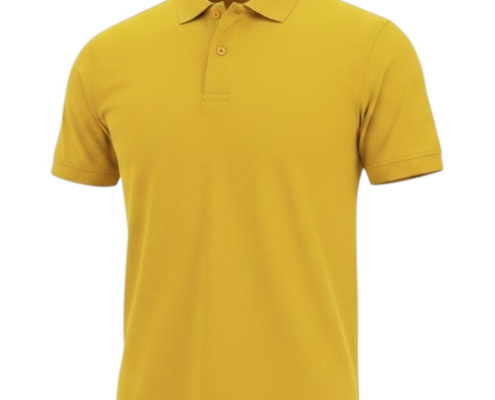 polo yaka tişört sarı polo yaka
